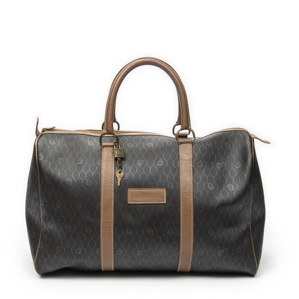Dior Vintage Medium Travel Boston